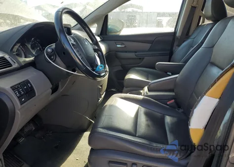 2014 Honda Odyssey Exl из США, поврежденный, VIN 5FNRL5H62EB118368